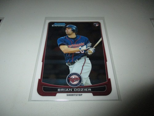 Brian Dozier 2012 Bowman Chrome RC #91