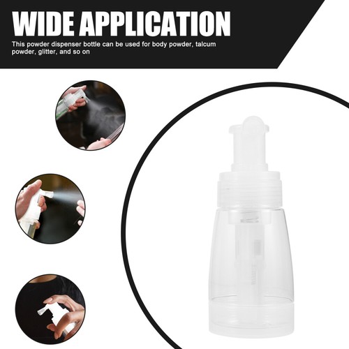 2 Pcs Powder Bottle Baby Container Dispenser Spray Empty Loose - Picture 3 of 12