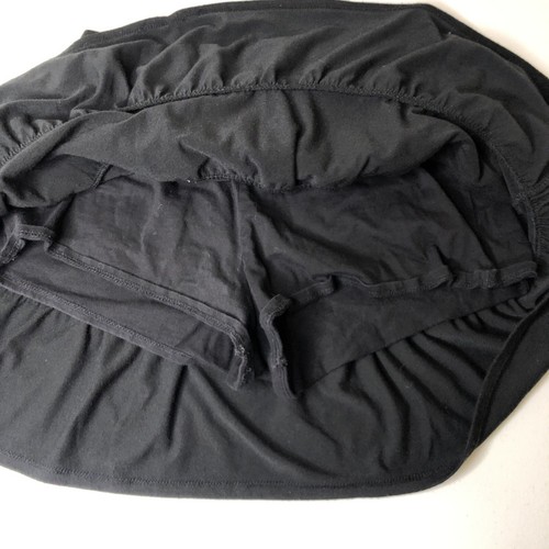 Candies Skort Girls XL Black Tier Ruffle Elastic Waist Short Polyester blend - Picture 10 of 12