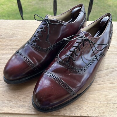 BOSTONIAN IMPRESSIONS Cap Toe Leather Oxford Dress Shoes  display picture 1