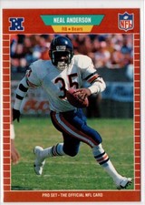 1989 Pro Set Football Singles 1-99, You Pick **20-30% off 2+**