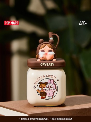 POPMART CRYBABY Tears Factory Serie crying again Keramik Strohhalmbecher - Bild 2 von 21