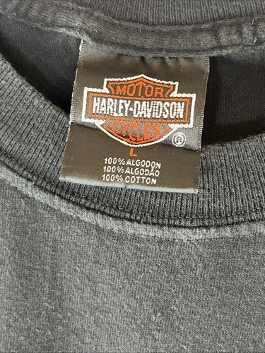 Men’s Vintage Large Cancun, Mexico Harley Davidson Black T-shirt - Picture 2 of 10