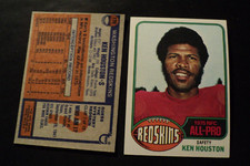 1976 TOPPS Football All-Pro #170 Ken Houston Washington Redskins HOF A#12513