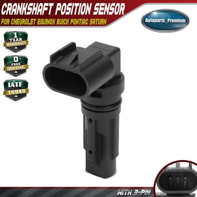 1x Engine Crankshaft Position Sensor for Chevrolet Equinox Malibu Uplander Buick