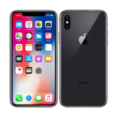 Apple iPhone X 64GB/256GB Unlocked - Space Gray/Silver - Free