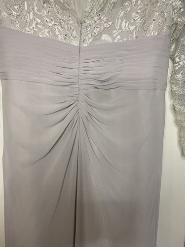 montage by mon cheri Kleid Dress Silber Grau 16 Brautmutter Besondere Anlässe - Bild 11 von 12