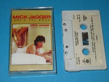 Mick Jagger / She's The Boss (Spain 1985, CBS) - MC Kassette Cassette