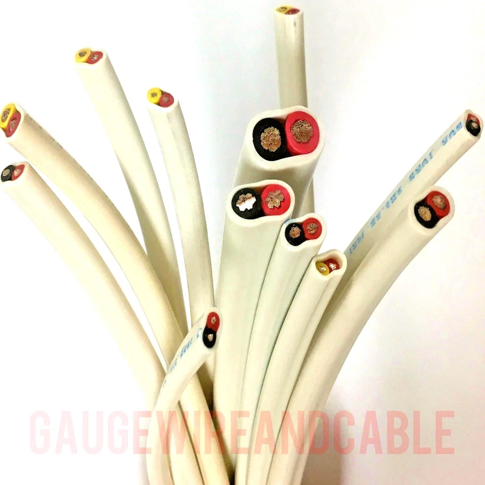 Cable de barco dúplex de alambre de grado marino de cobre estañado hecho en EE. UU. - calibre AWG todos los tamaños Foto 2 de 4