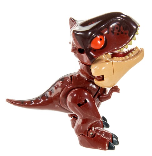 4pc 2 in 1 Dinosaur Robot Transforming Toy Dino Tansformer Robot w Movable Limbs - Picture 9 of 10