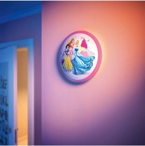 Philips - Disney Princess Wall & Ceiling Light .. Warm White LED - New Boxed - Picture 3 of 8