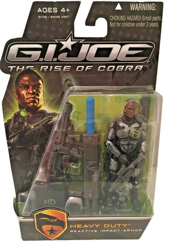 2009 G.I. Joe Rise Of Cobra - Heavy Duty Reactive Armor (NIP) Free Shipping