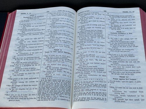 (RB-816) 1976 The New American Bible - NAB - St. Paul Editions RED HARDCOVER - Bild 19 von 24