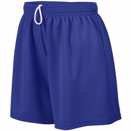 Augusta Sportswear Girls 100% Poly Elastic Waistband Wicking Mesh Shorts 961 S-L - Picture 11 of 15