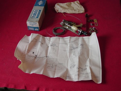 NOS 1964 65 66 Ford Galaxie Fairlane Mustang Kit de control del acelerador C4AZ-9B742-A - Imagen 1 de 11