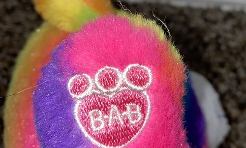 BABW / Build a Bear Workshop RAINBOW FRIENDS BEAR 10" Plush Stuffed Animal Toy - Picture 4 of 7