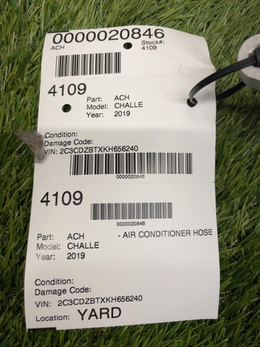 ✅ 2019 DODGE CHALLENGER Air Conditioner Hose OEM - Picture 5 of 6