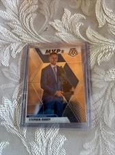 2019-20 Panini Mosaic Gold Wave Prizm #299 Stephen Curry Warriors Near mint