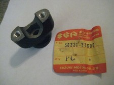SUZUKI SP500/GT550/380/250/GS650/GN400/250/ALT125 HANDLEBAR HOLDER LOWER NOS!