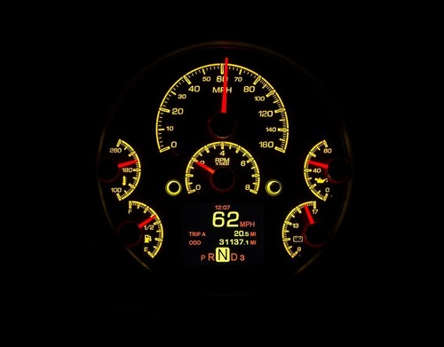 Sistema de calibre analógico Dakota Digital 61-66 Ford Pickup 66-77 Bronco HDX-66F-BRO-K - Imagen 10 de 17