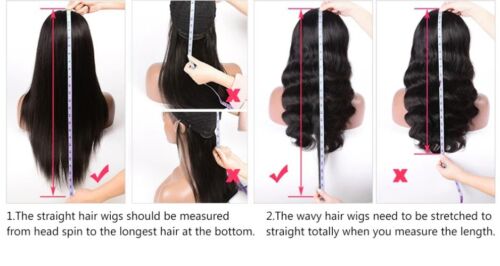 Body Wave 360 Lace Frontal Wig Ponytail Transparent13x6 Lace FrontHuman Hair Wig - Picture 14 of 14