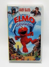The Adventures Of Elmo In Grouchland (VHS, 1999, Clamshell Case) 