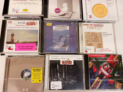 Lot of 50 Classical Music CDs Orchestras Haydn Mozart Handel Bach Lizst LIBRARY