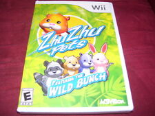 ZHU ZHU PETS FEATURING THE WILD BUNCH Wii FACTORY SEALED!!! C@@L!!!