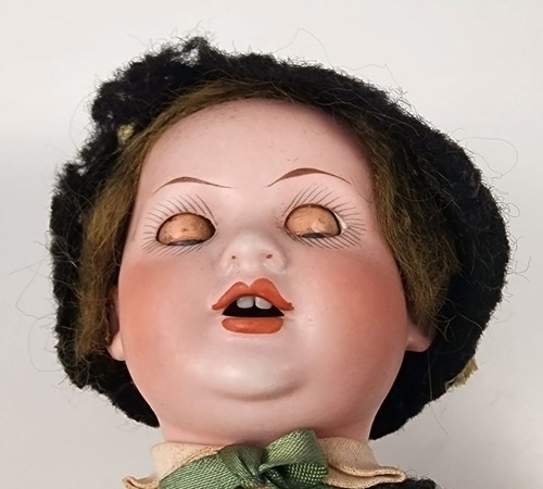 Antique 13" Bahr Proschild 585 Bisque Head Character Baby Boy Doll Composition - Picture 5 of 13