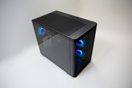 Curved Glass Gaming PC Bundle 24" 12th Gen 16GB DDR5 1TB M.2+3TB HD RTX 5060Ti - Afbeelding 10 van 10