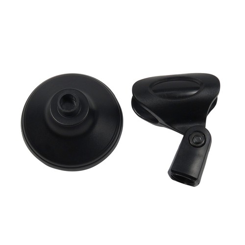 4Pcs Portable Adjustable Microphone Stands Clamp Clip Holder Base Mount UHF Mic - Picture 17 of 17