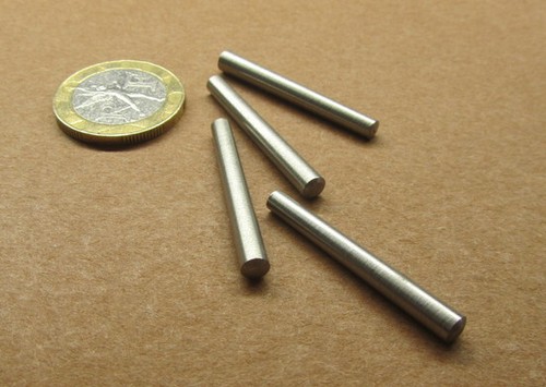 Stainless Steel Taper Pin No. 0 .156 Large End x .130 Small End x 1.25" L 5 Pc - Picture 10 of 23