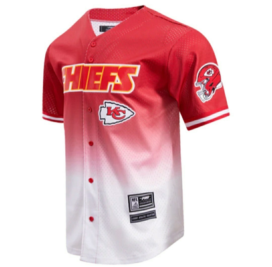 Pro Standard NFL Kansas City Chiefs Team Mesh Button Down Pro Standard NFL Kansas City Chiefs Team Mesh Button Down