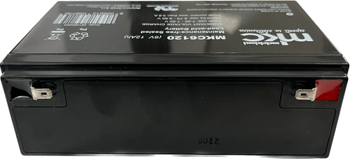Batteria al piombo ricaricabile 6V 12Ah terminale faston 4.8mm MKC6120 MELCHIONI - Afbeelding 8 van 8