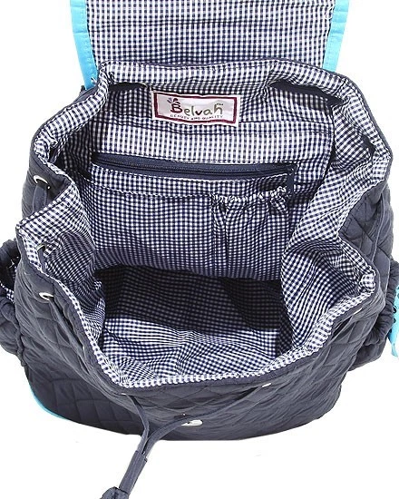 Mochila Escolar Grande Acolchada Gimnasio Belvah Bolso Verde Naranja Guinga Foto 2 de 4