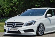 CUP Frontspoilerlippe ABS Mercedes Benz A-Klasse AMG. Line, W176 Carbon