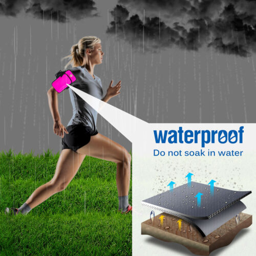 Sport Armband Running Jogging Gym Holder Arm Band Bag Case Pouch For Cell Phone - Picture 11 of 47