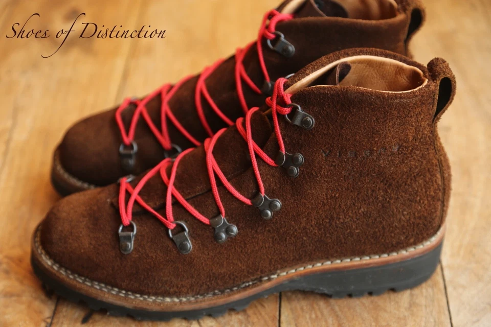 Viberg Brown Suede Derby Lace Up Boots Mens UK 10 US 11 EU 44 - Изображение 2 из 4