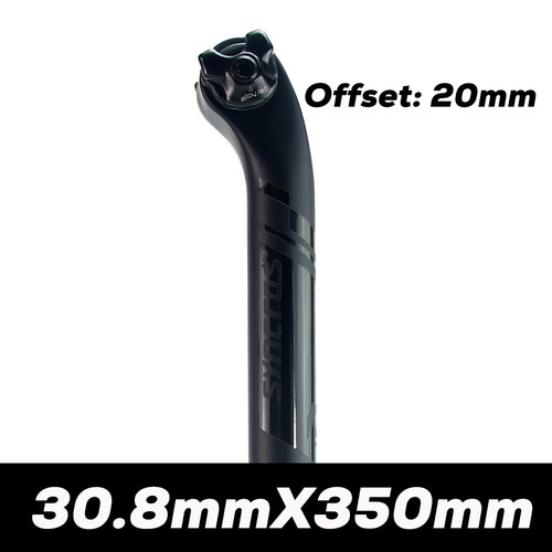 0/20 Degree Rail 7x9mm Full Carbon MTB/Road Bicycle Seatposts 27.2/30.8/31.6mm - Picture 15 of 36