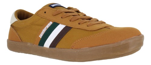Mens Lambretta Vulkan Casual Smart Lace Up Canvas Pump Trainers Sizes 7 to 12 - Picture 9 of 19