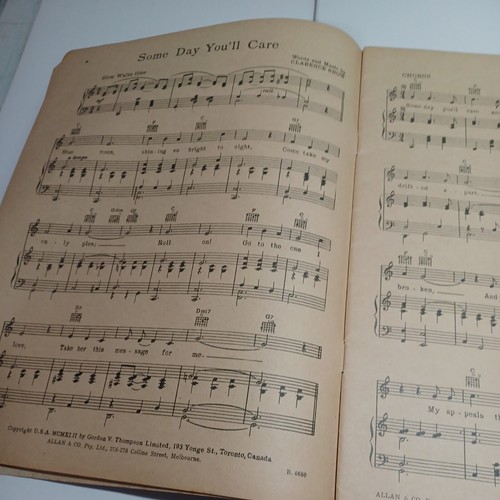 HANK SNOW The YODELLING RANGER Cowboy Songs No.1 SHEET MUSIC ALBUM - Picture 6 of 20