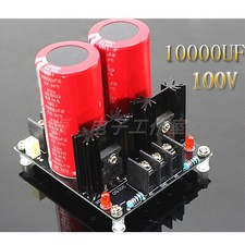 2 Capacitor Red Robe ELNA 100V 10000UF Capacitor Schottky Rectifier Filter Power