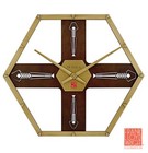 NEW INTRODUCTION BULOVA WALL CLOCK"FRANK LLOYD WRIGHT" KNOWN AS "IMPERIAL" C4351