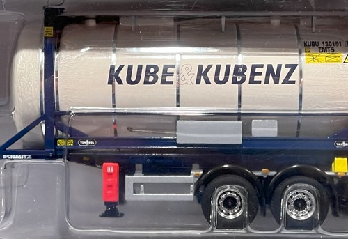 WSI Kube & Kubenz Iveco Stralis 4x2 W/20 Ft Tank Container + Chassis 1:50 Scale - Picture 4 of 5