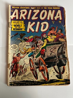 Arizona Kid #3 Atlas Comics 1951 GD-