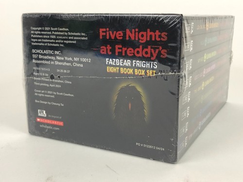 *Sealed* 8 Book Boxed Set Five Nights at Freddy's Fazbear Frights Scott Cawthon - Imagen 6 de 6