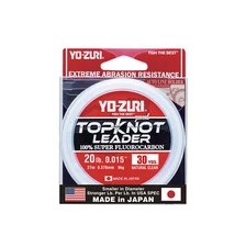 Yo-Zuri TopKnot Leader Fluorocarbon Natural Clear 30 Yards Fishing Leader Fluoro