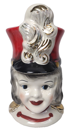 Regal China Majorette Cookie Jar 50’s BAND LEADER Dance American Bisque NICE - Picture 1 of 14