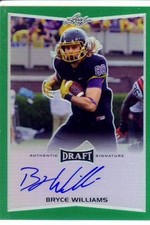 bryce williams rookie rc draft auto autograph east carolina ecu college 10/10 16
