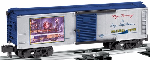 2010 discontinued LIONEL 48389 american flyer S Boxcar ANGELA TROTTA new in box - Picture 1 of 3